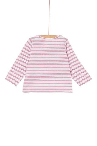 Camiseta - Malva y fucsia