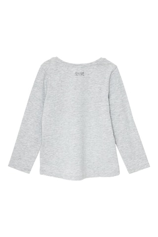 Camiseta - Gris claro jaspeado