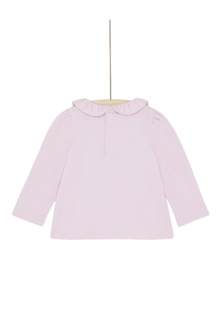 Camiseta con estampado de fantasía  - Violeta