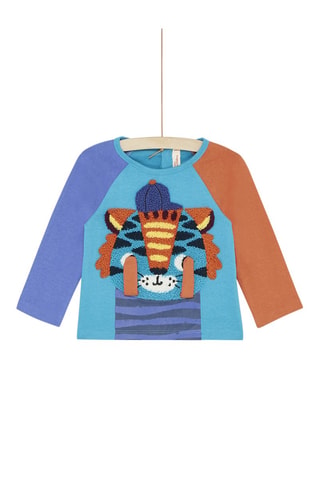 Camiseta de manga larga - Turquesa