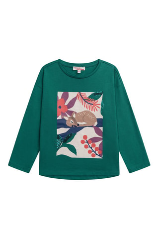 Camiseta - Verde esmeralda