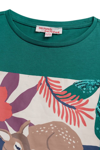 Camiseta - Verde esmeralda