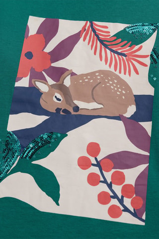 Camiseta - Verde esmeralda