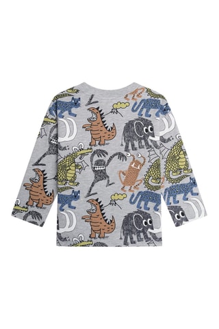 Camiseta - Gris claro jaspeado