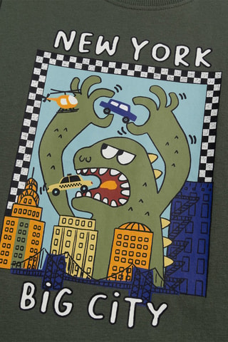 Camiseta - Verde oscuro
