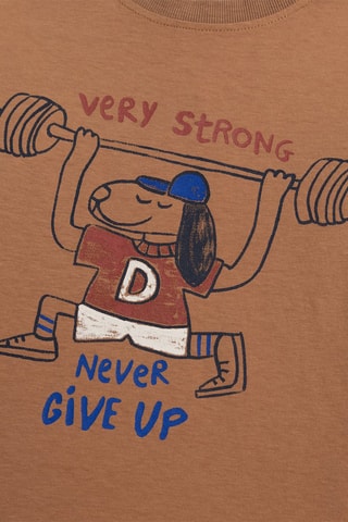 Camiseta - Marrón