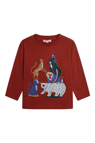 Camiseta - Rojo teja