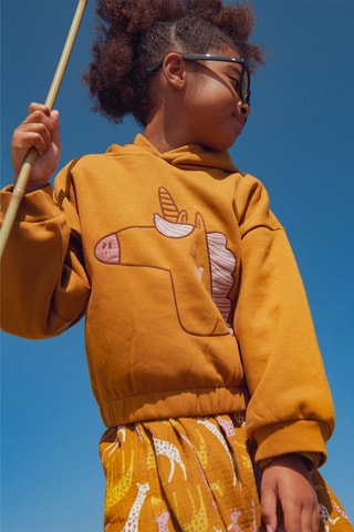 Sudadera con capucha - Marrón