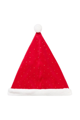 Pelele y gorro con borla - Rojo y blanco