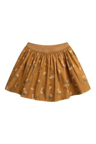 Falda reversible - Camel