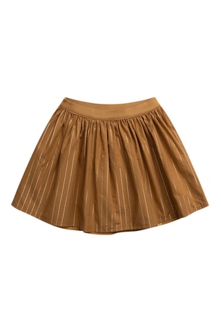 Falda reversible - Camel
