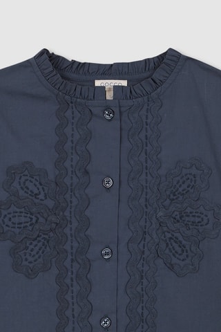 Top - Blauw