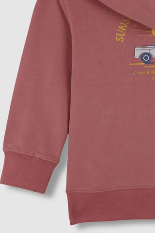 Sweater met Capuchon - Paars