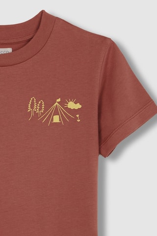 T-shirt - Bruin