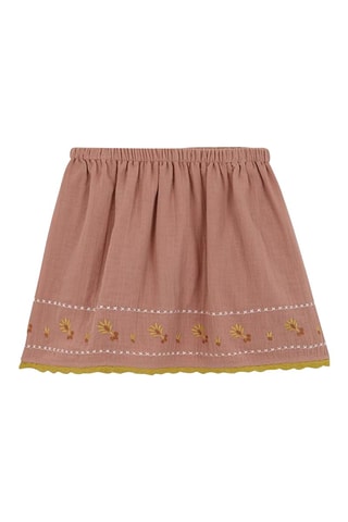 Jupe droite - Beige