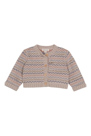Vest - Beige - Beige en bruin