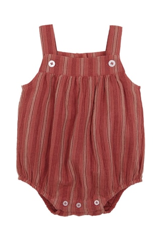 Mouwloze Jumpsuit - Rood