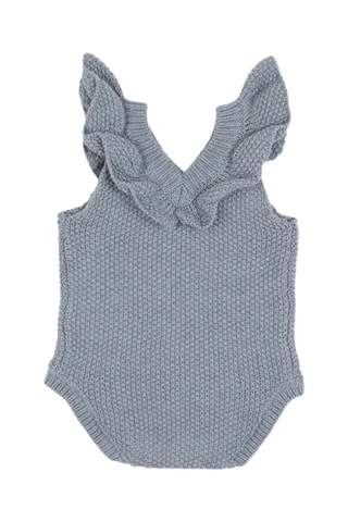 Mouwloze Bodysuit - Blauw