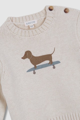 Trui - Beige - Grijs