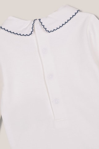 Rompertje - Wit - Wit en blauw