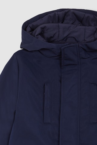 Jas met Capuchon - Blauw