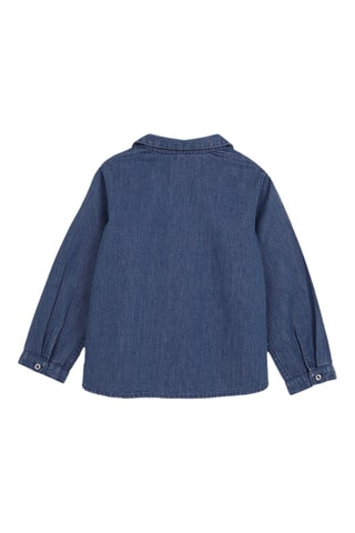 Jeansoverhemd - Blauw - Blauw