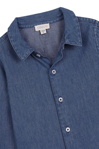 Jeansoverhemd - Blauw - Blauw