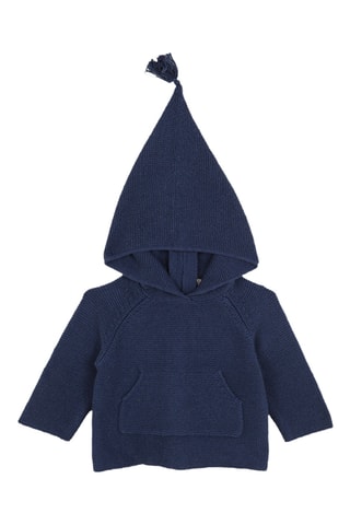 Trui met Capuchon - Blauw