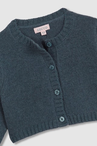 Wollen Vest - Petrolblauw - Blauw