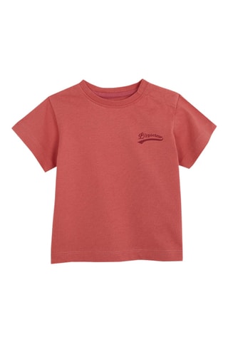 T-shirt - Koraalrood