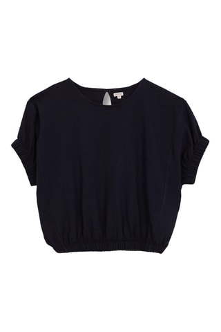 Top - Marineblauw