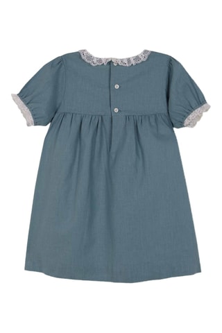 Robe en lin - Vert