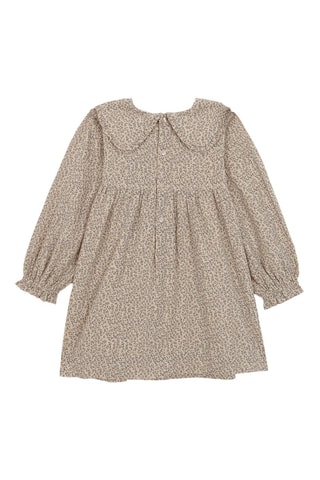 Robe - Beige et gris