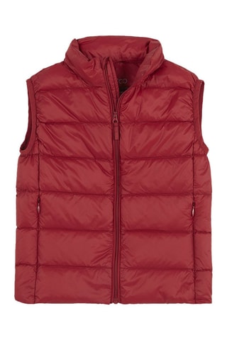 Bodywarmer Bordeauxrood - Rood en blauw
