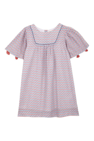 Robe - Blanc et rouge
