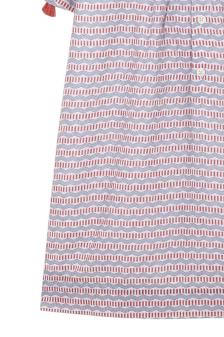 Robe - Blanc et rouge