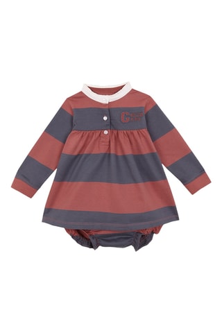 Polo-jurk - Rood