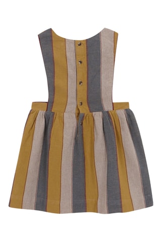 Robe salopette sans manches - Bleu