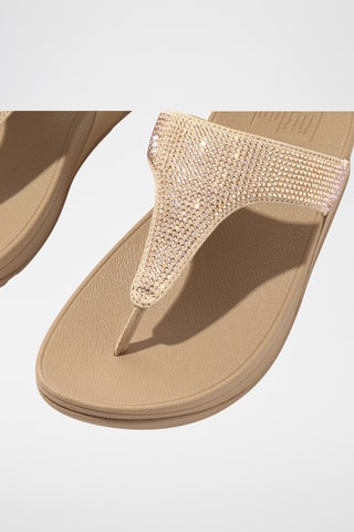 Tongs compensées Microwobbleboard - Beige