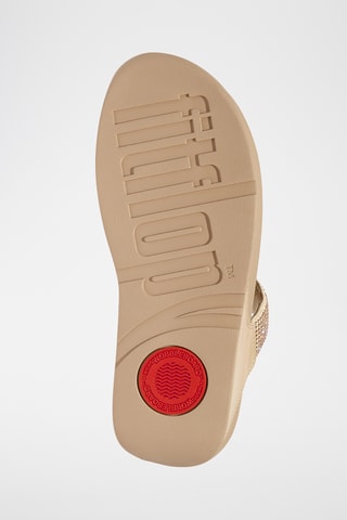 Tongs compensées Microwobbleboard - Beige