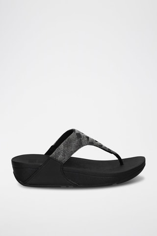 Tongs compensées - Noir