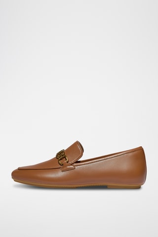 Leren Mocassins Dynamicush - Camel