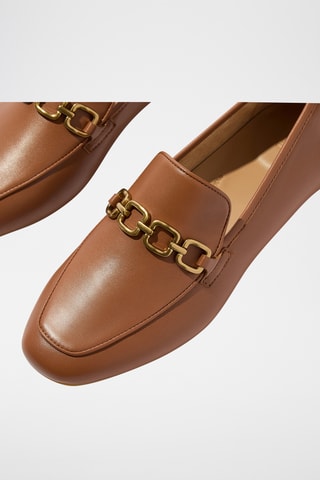 Leren Mocassins Dynamicush - Camel