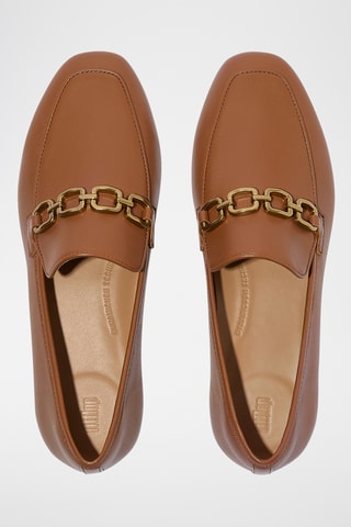 Leren Mocassins Dynamicush - Camel