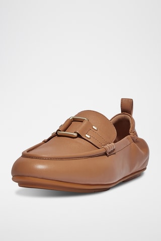 Leren Mocassins Dynamicush - Bruin
