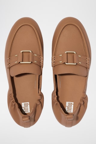 Leren Mocassins Dynamicush - Bruin