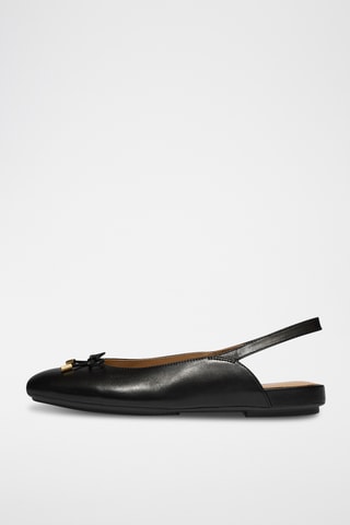 Leren Ballerina’s Dynamicush - Zwart