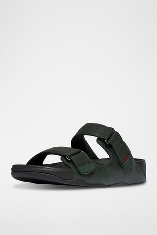 Mules en cuir Microwobbleboard - Vert