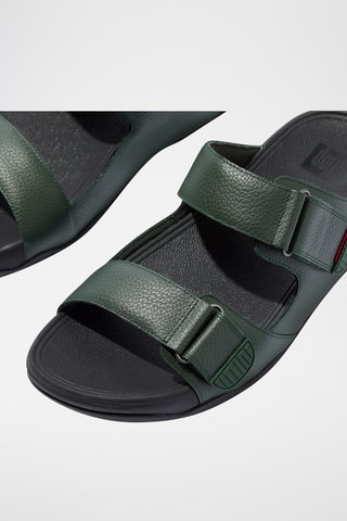 Mules en cuir Microwobbleboard - Vert