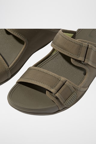 Mules plateformes Microwobbleboard - Kaki